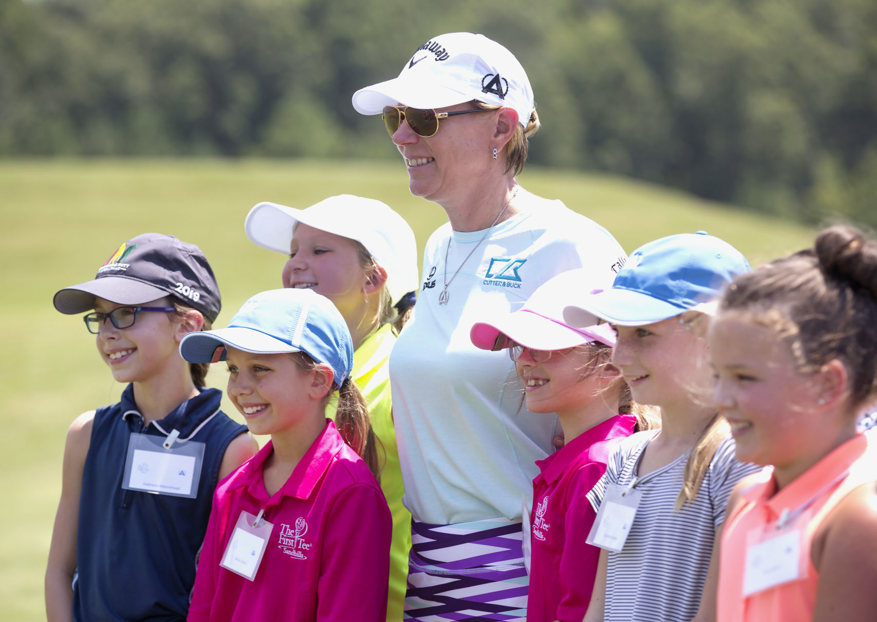 Anikka Sorenstam golf clinic